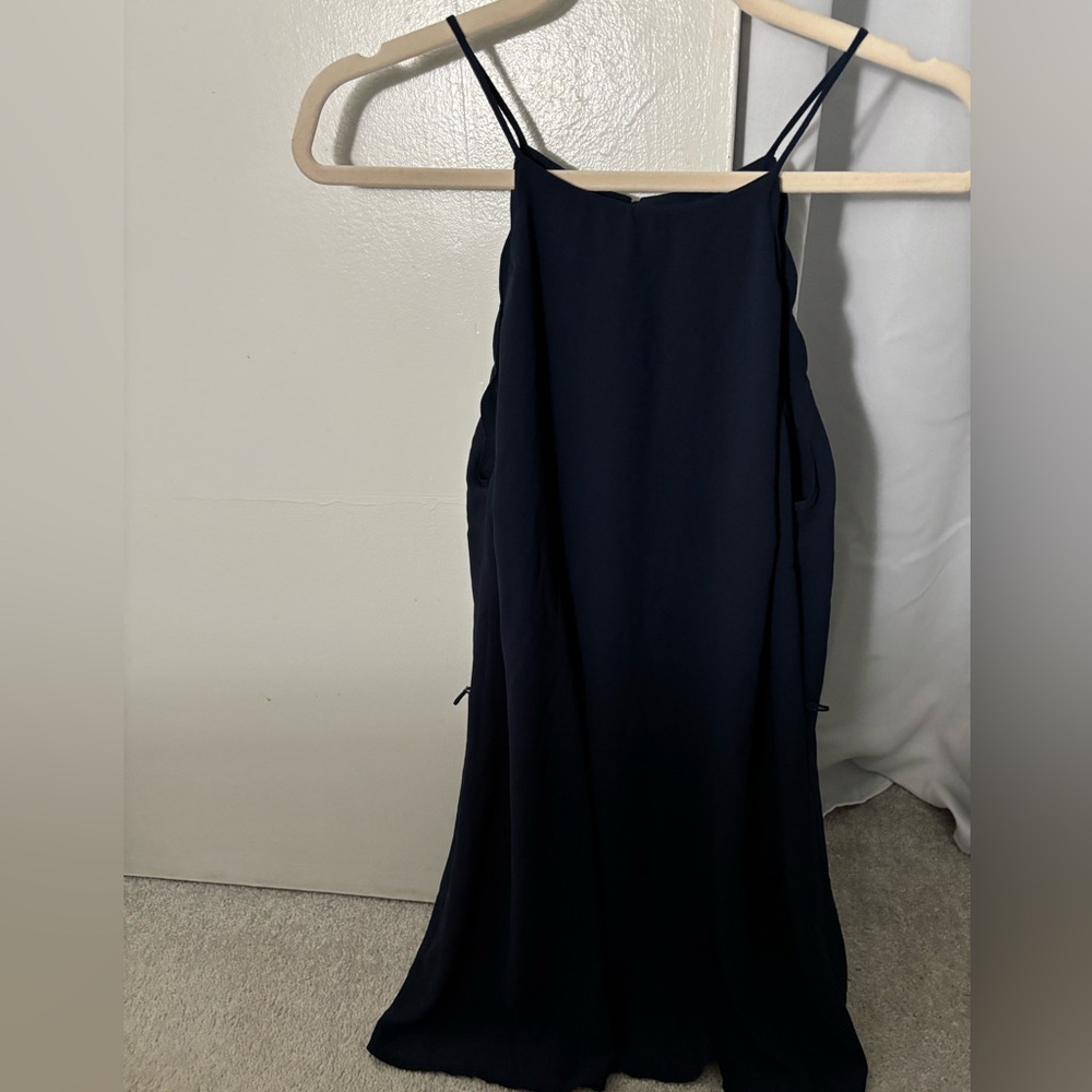 Elegant Navy Dress